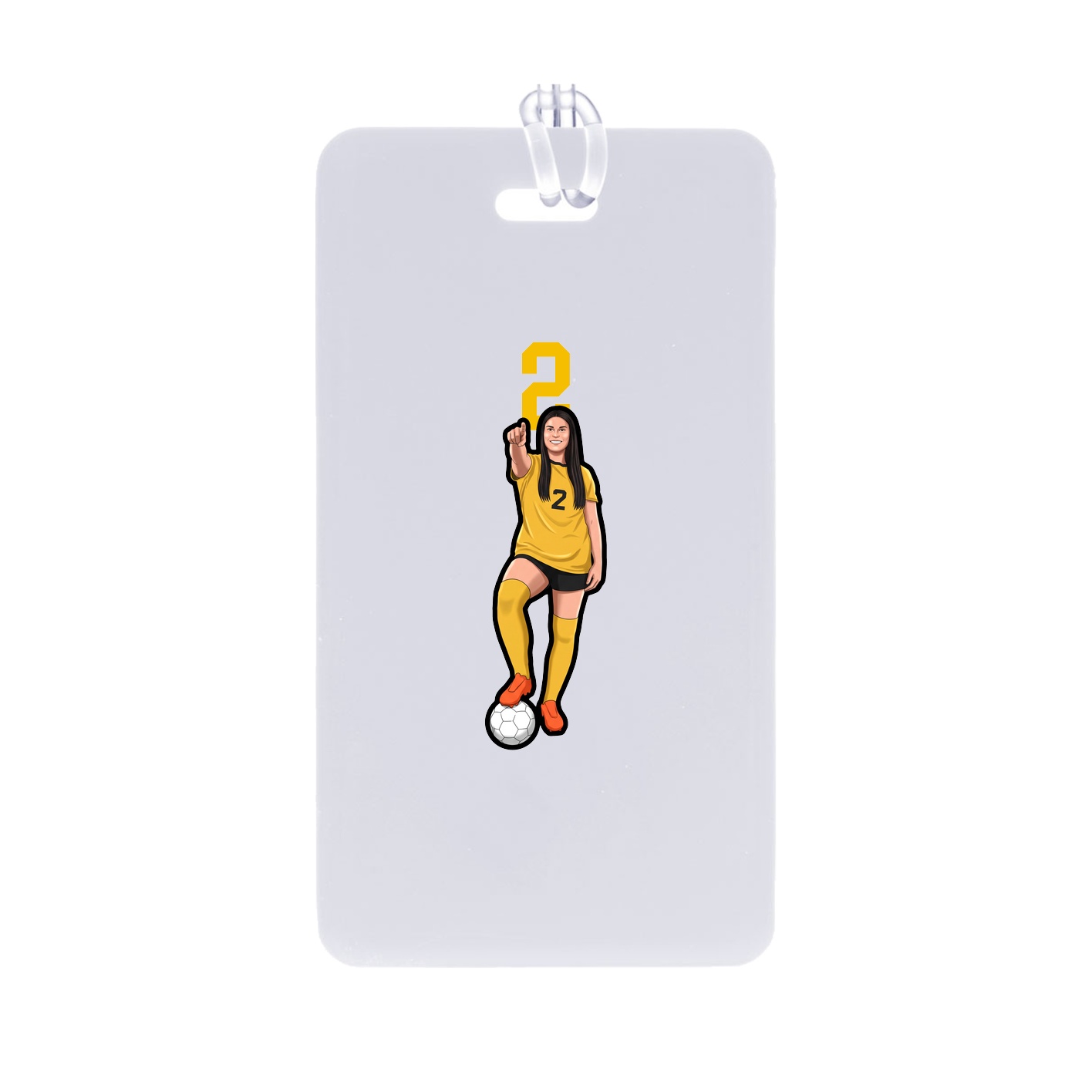 Bag Tag — Number Top in Classic