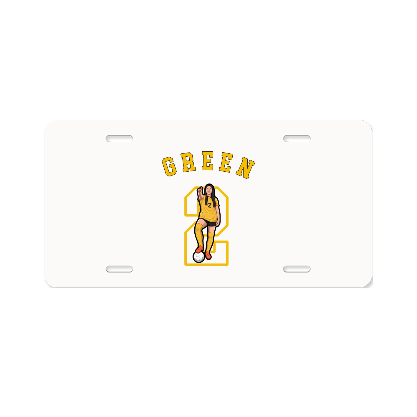 License Plate — Shirsey Arch in Classic