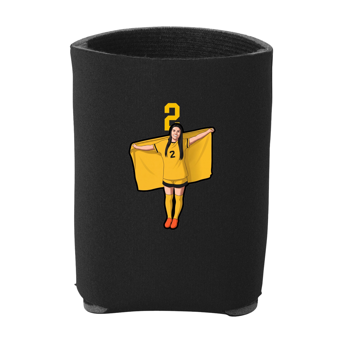 Can Holder — Number Top in Black