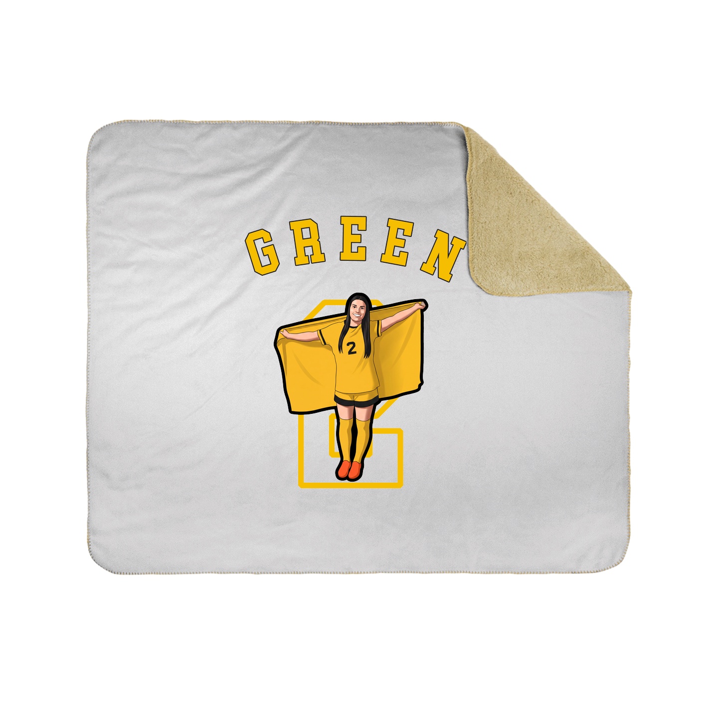 Throw Blanket — Shirsey Arch in White