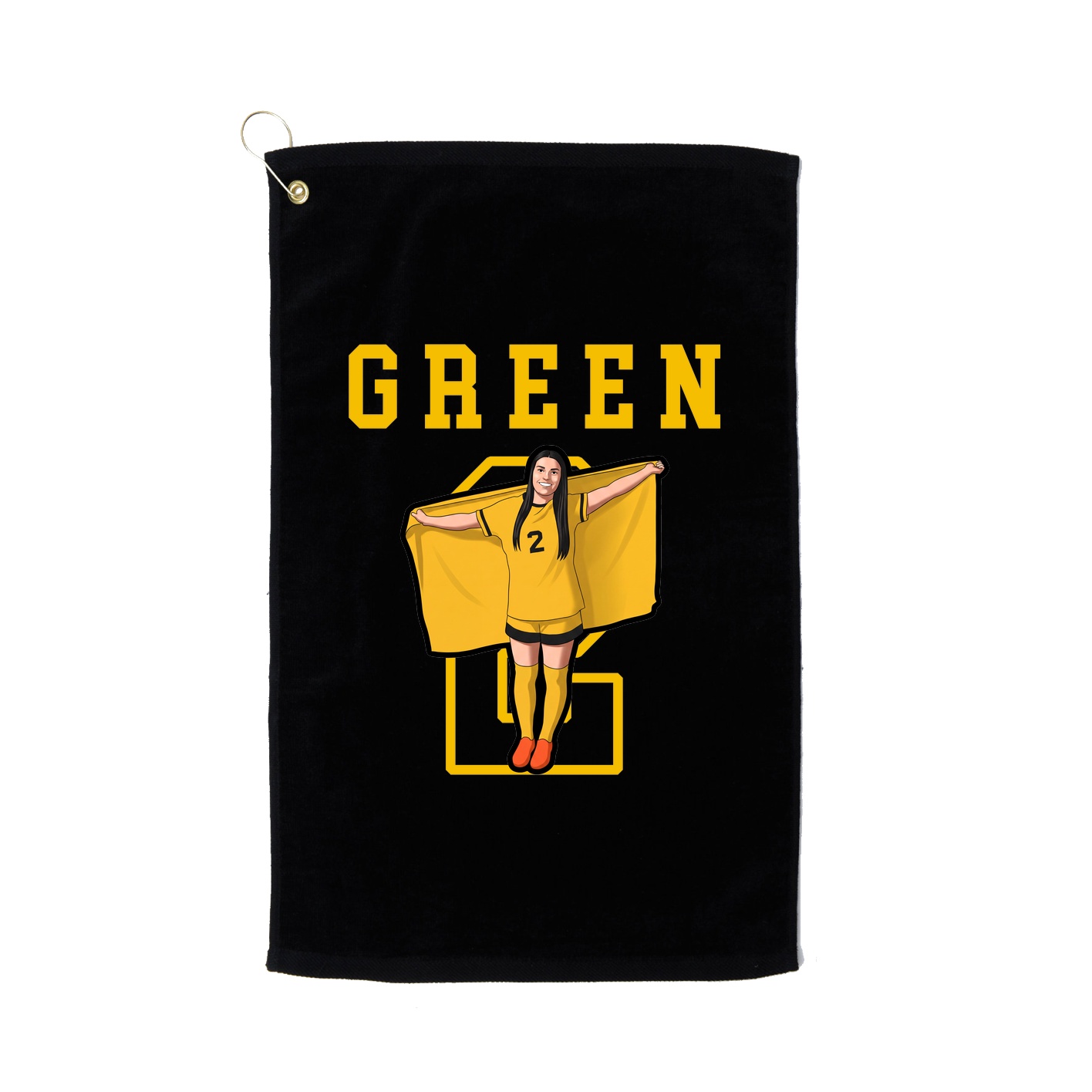 Golf Towel — Shirsey in Black