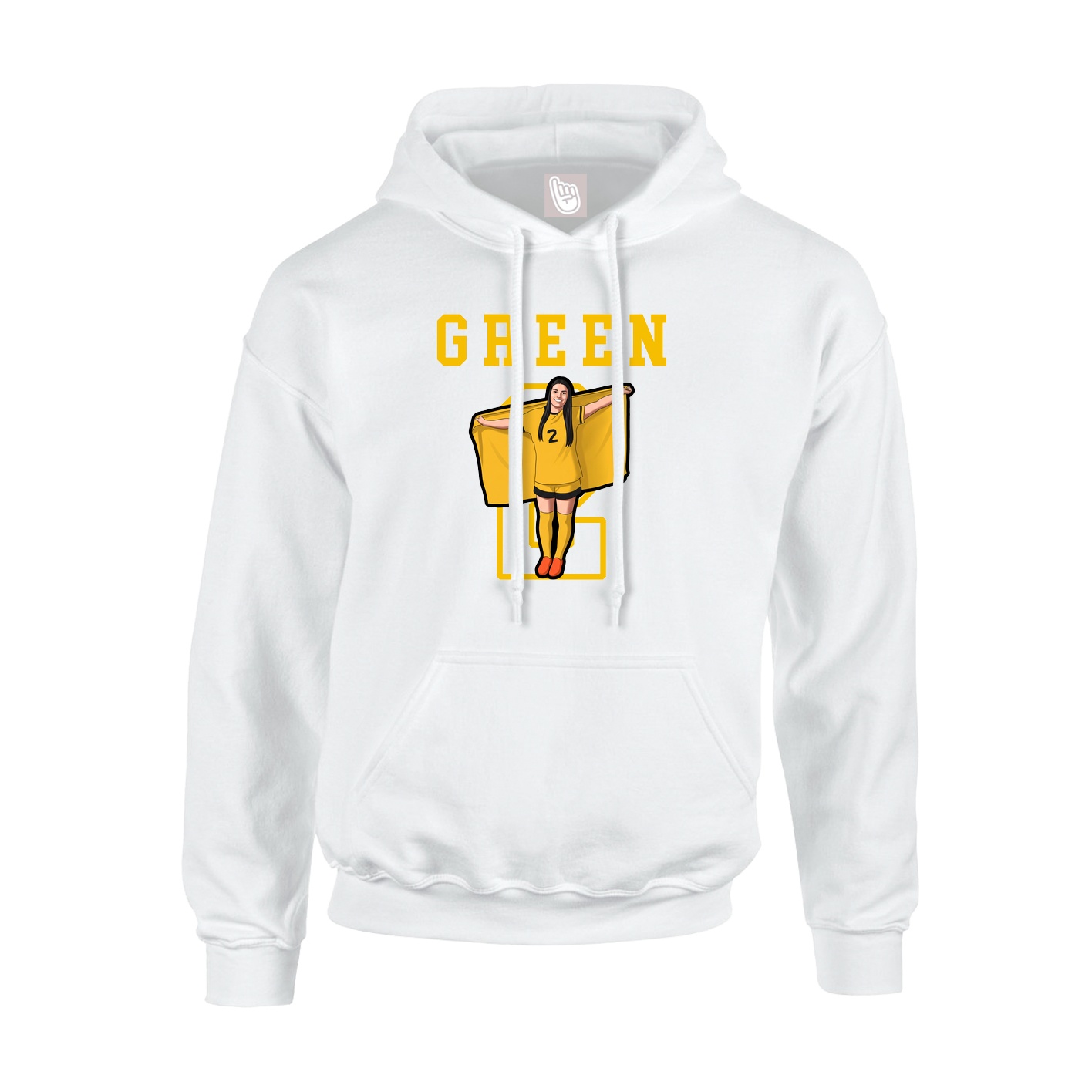 Youth Hoodie — Shirsey in White