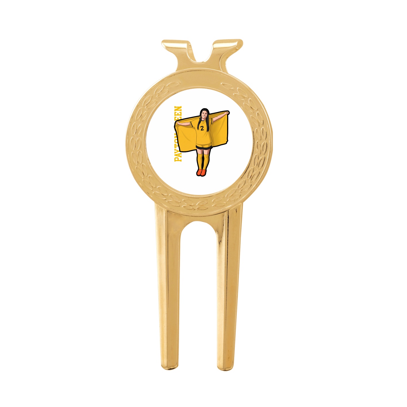 Divot Tool with Ball Marker — Name Vertical in Classic