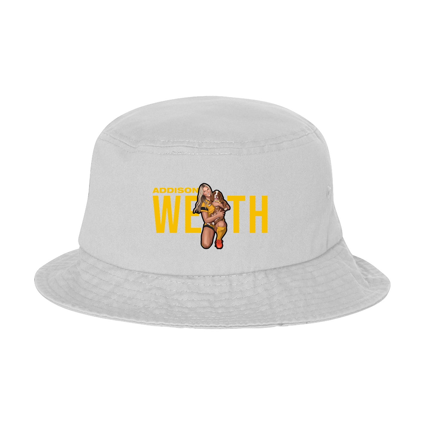 Bucket Cap — Player Name in White