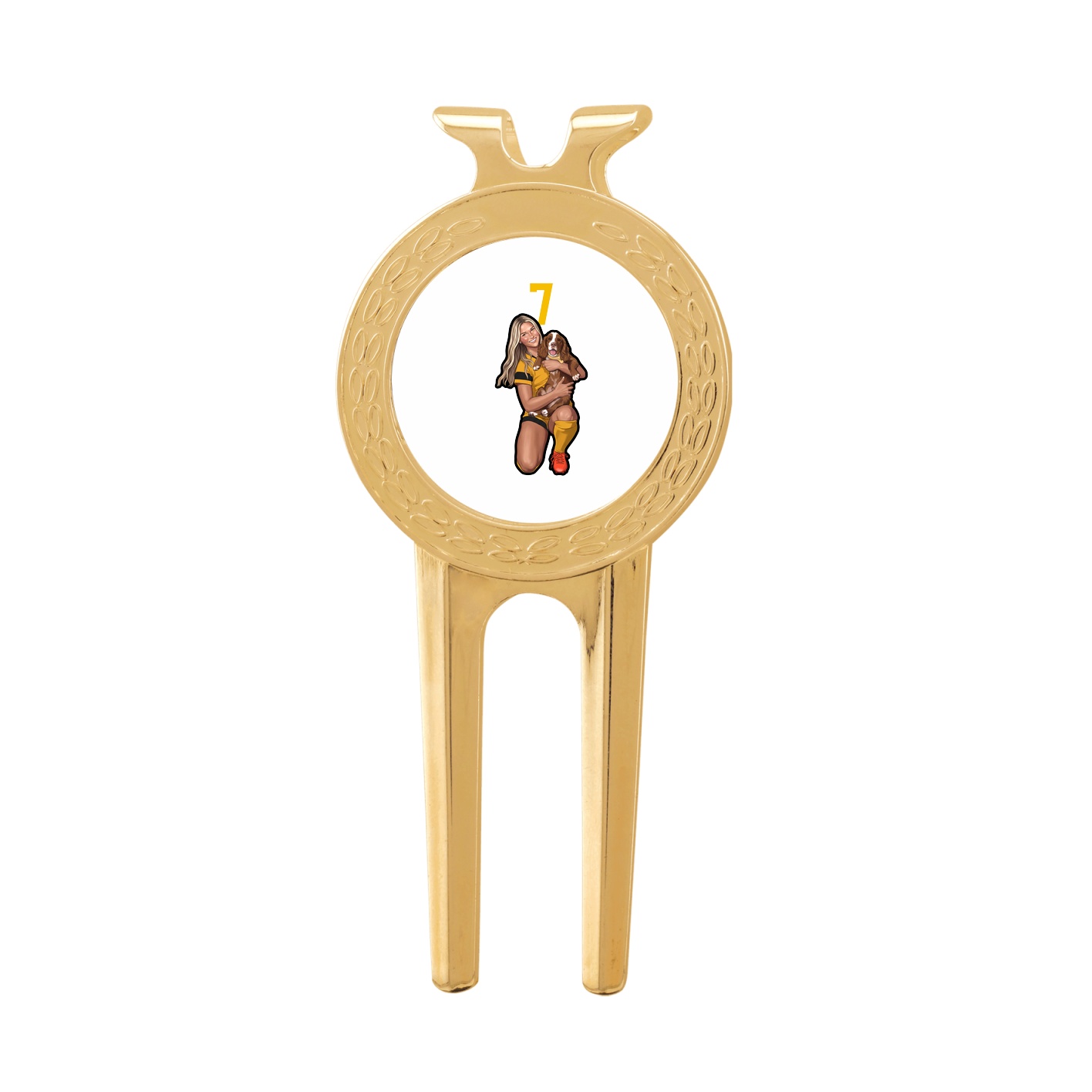 Divot Tool with Ball Marker — Number Top in Classic