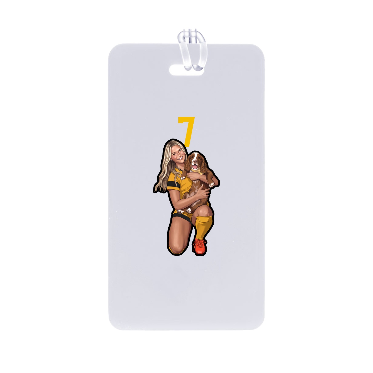 Bag Tag — Number Top in Classic