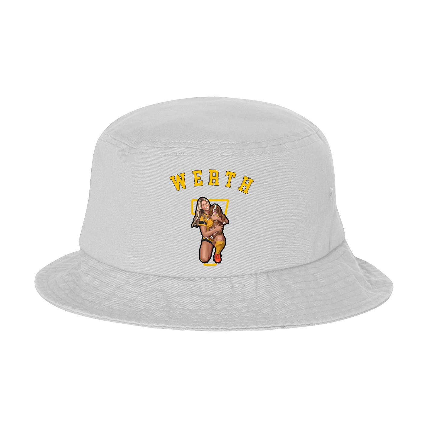 Bucket Cap — Shirsey Arch in White