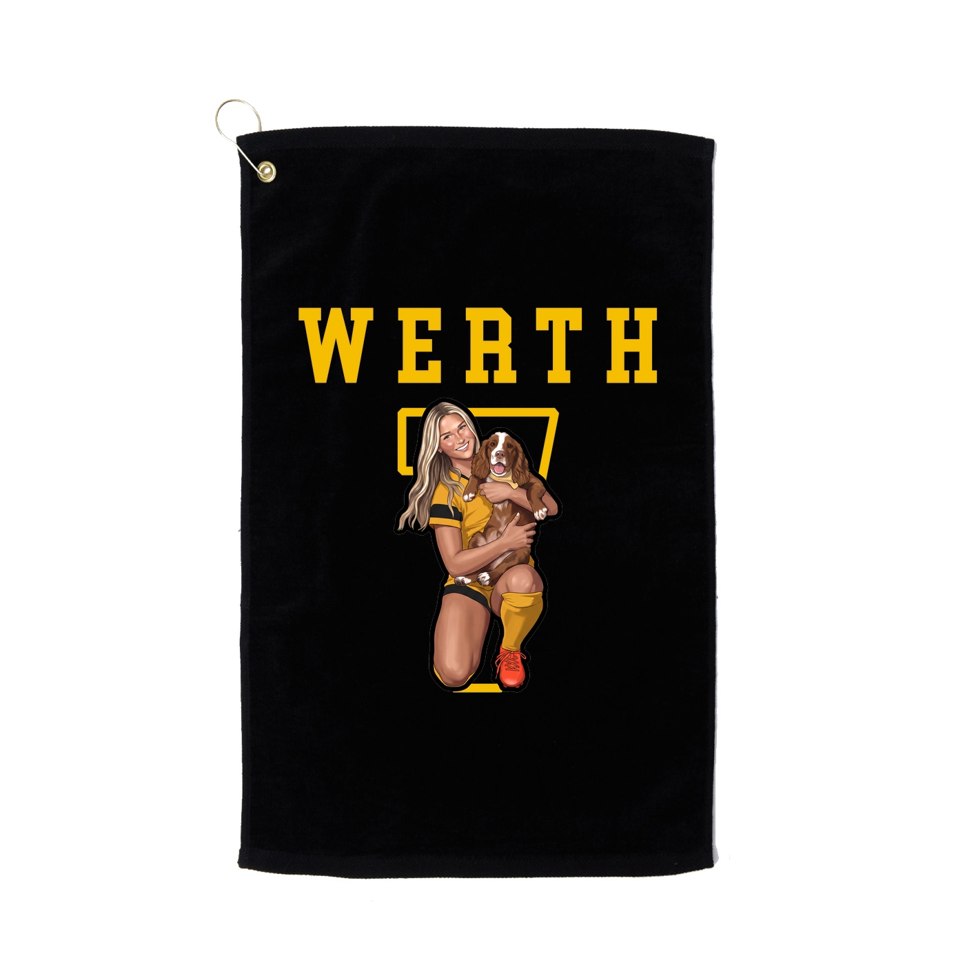 Golf Towel — Shirsey in Black