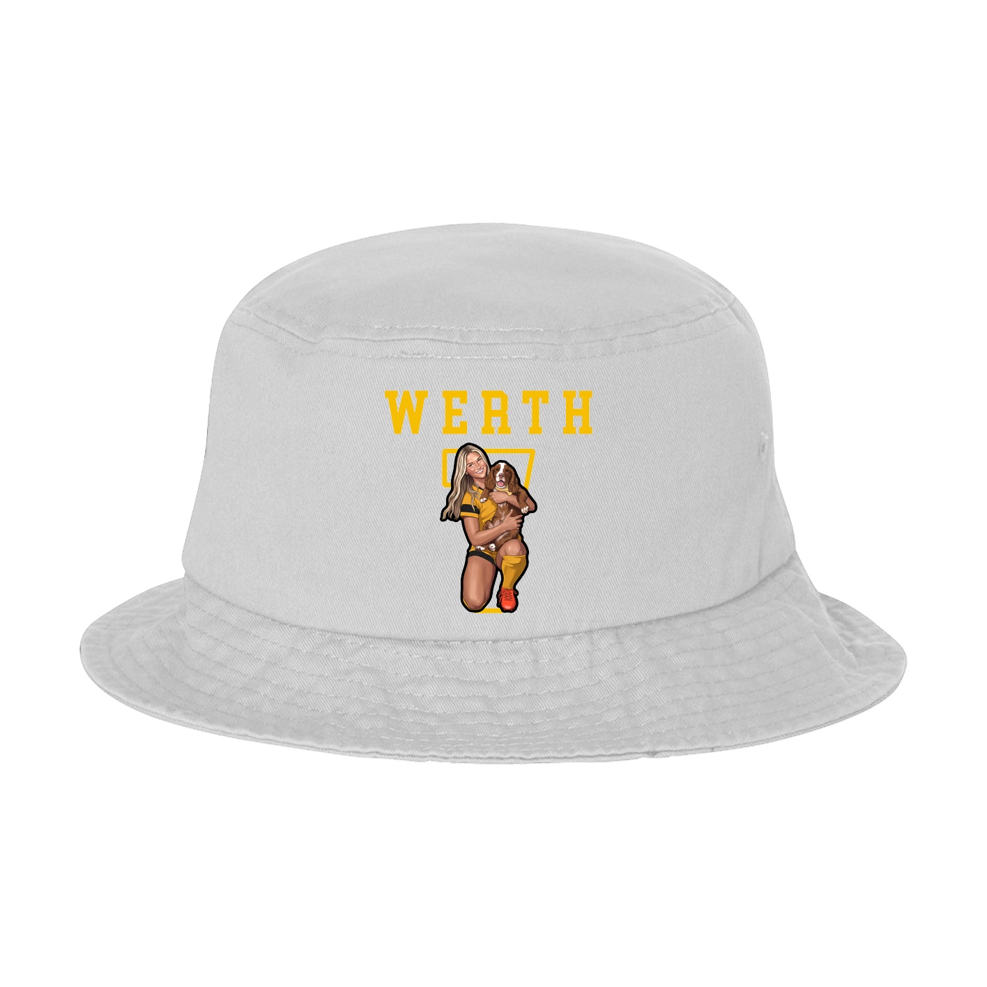 Bucket Cap — Shirsey in White