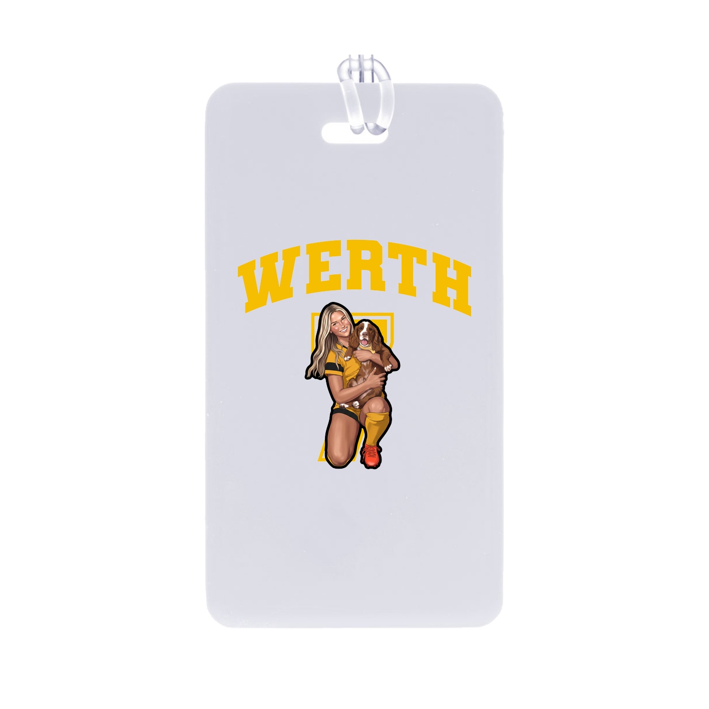 Bag Tag — Number in Classic