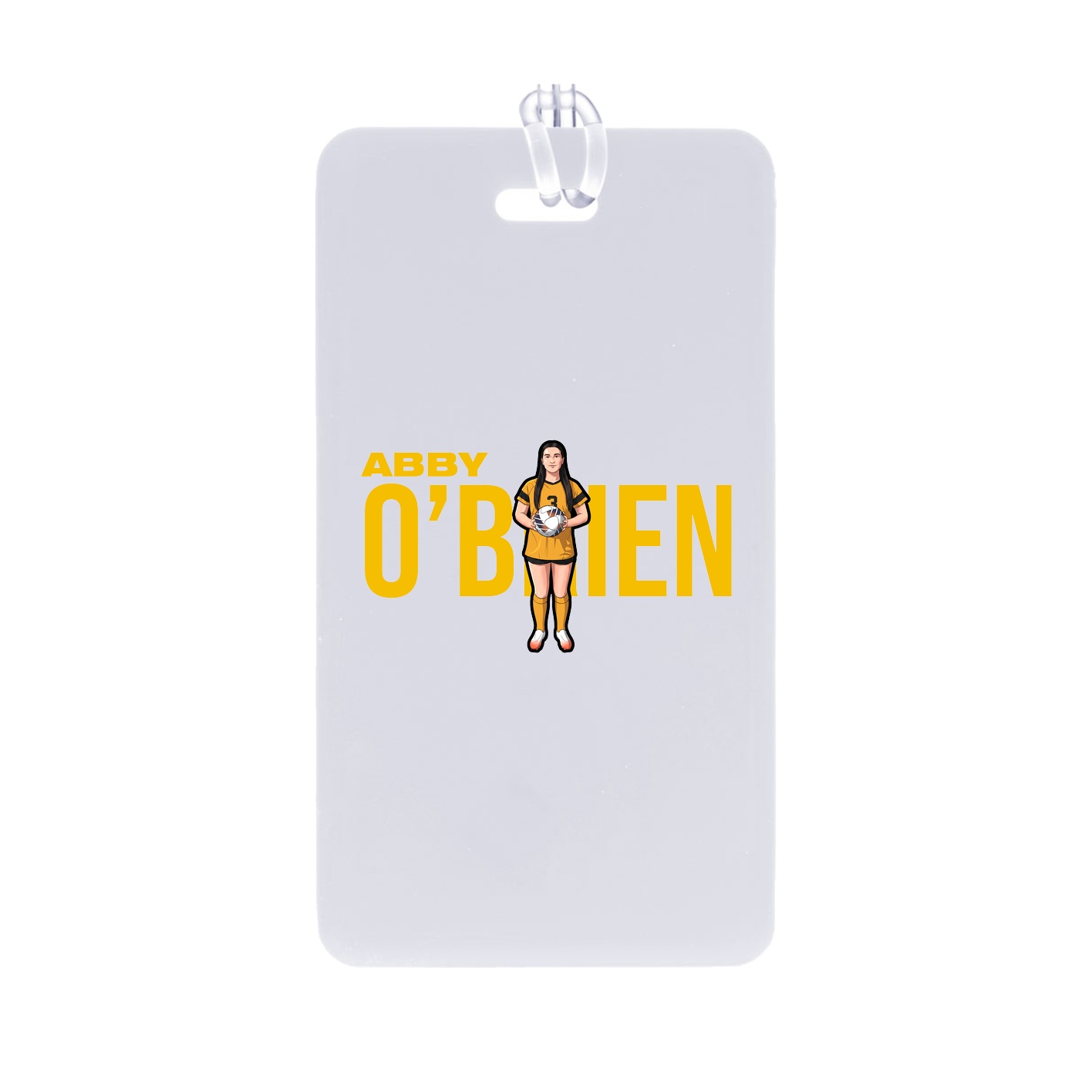Bag Tag — Player Name in Classic