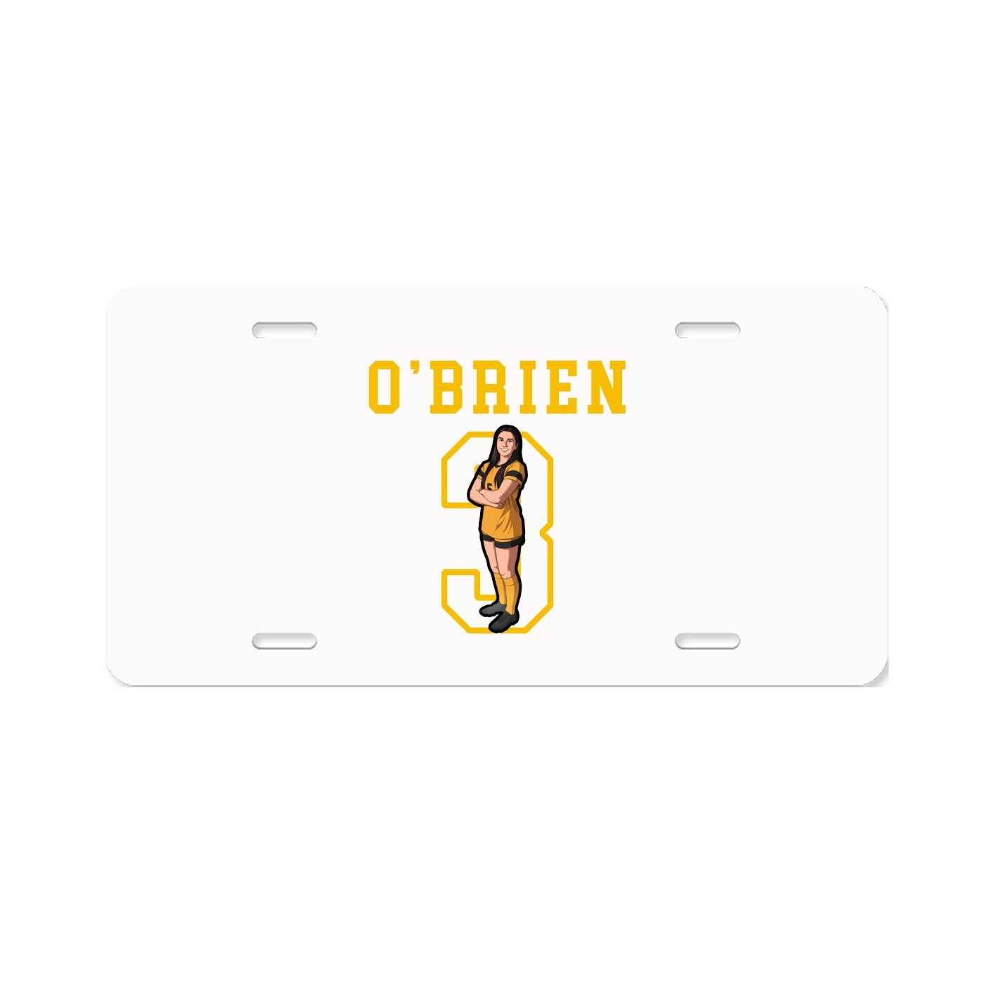 License Plate — Shirsey in Classic