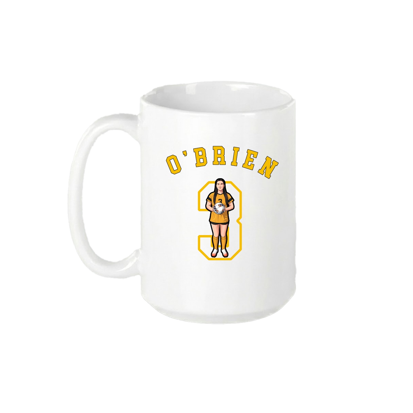 15oz Coffee Mug — Shirsey Arch in White