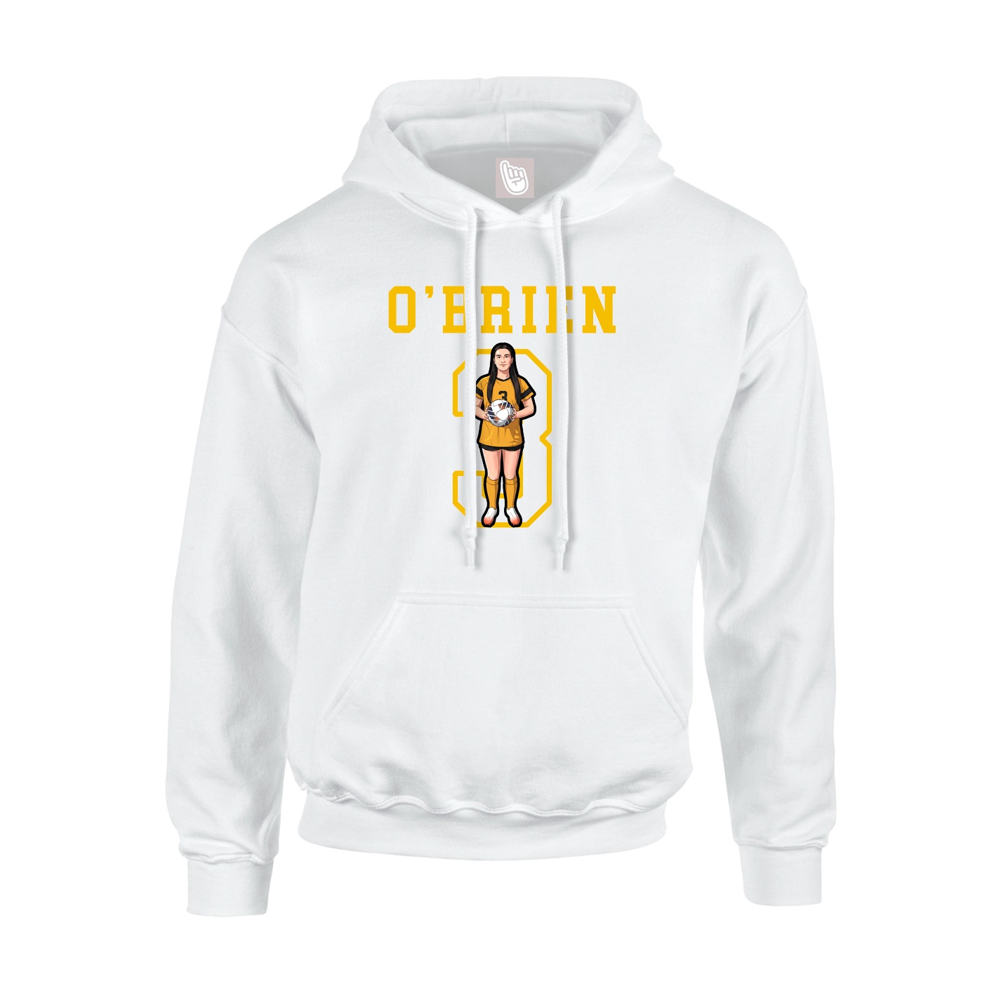 Youth Hoodie — Shirsey in White