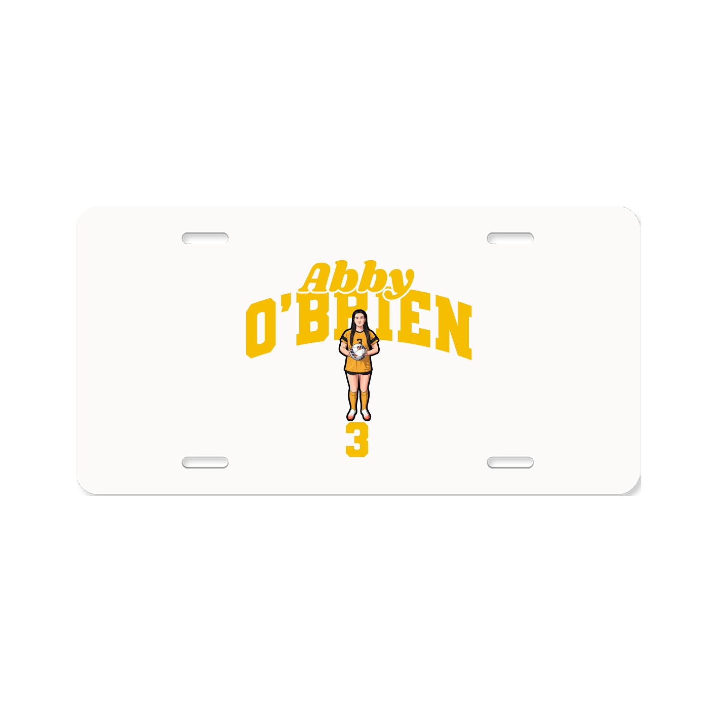 License Plate — Signature Arch in Classic