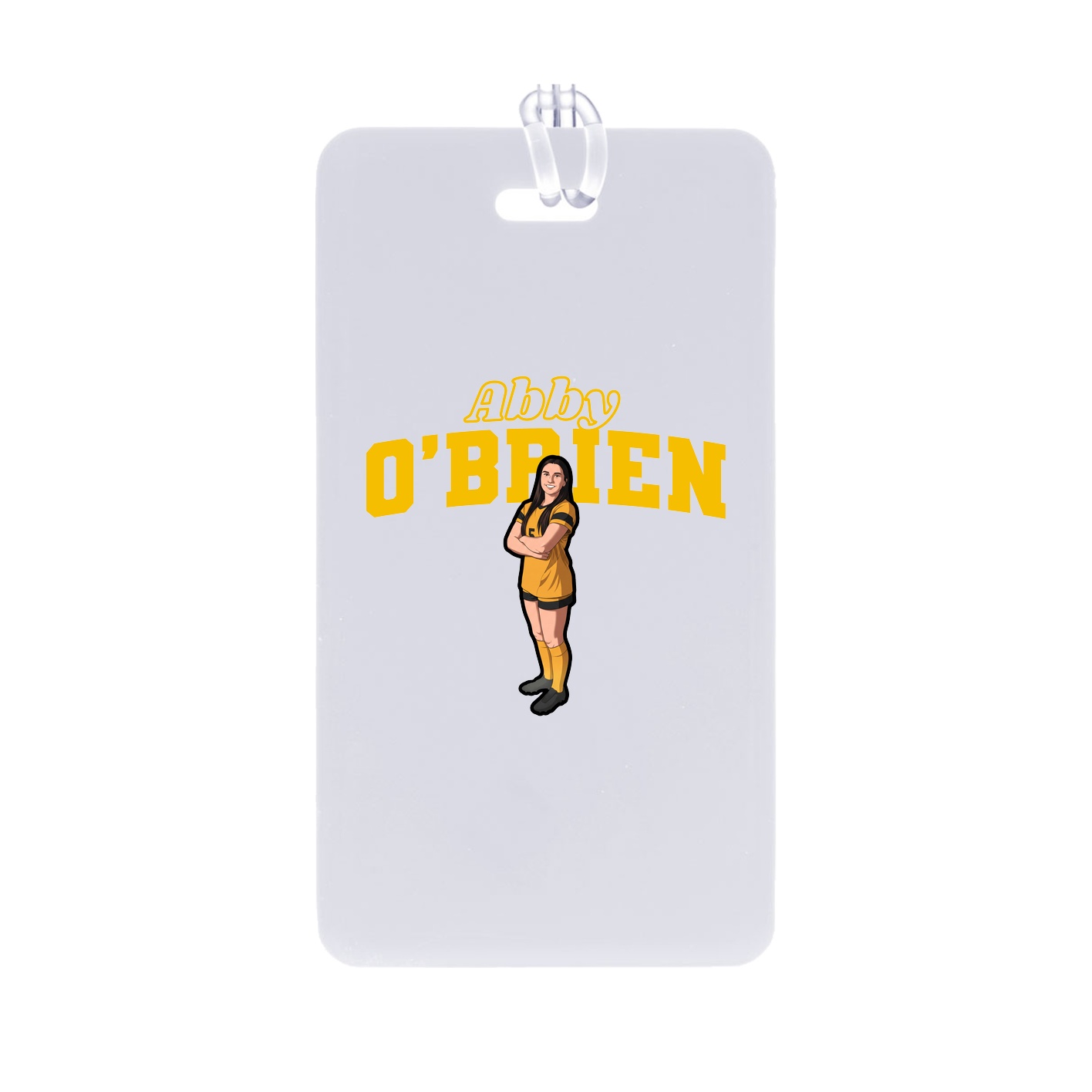 Bag Tag — Name Arch in Classic