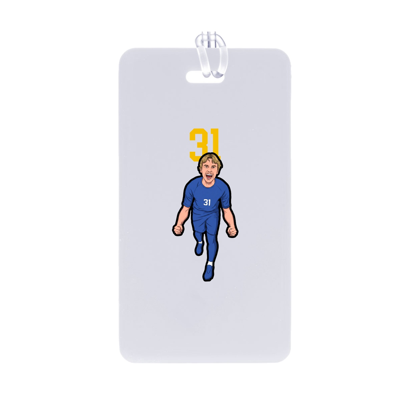 Bag Tag — Number Top in Classic