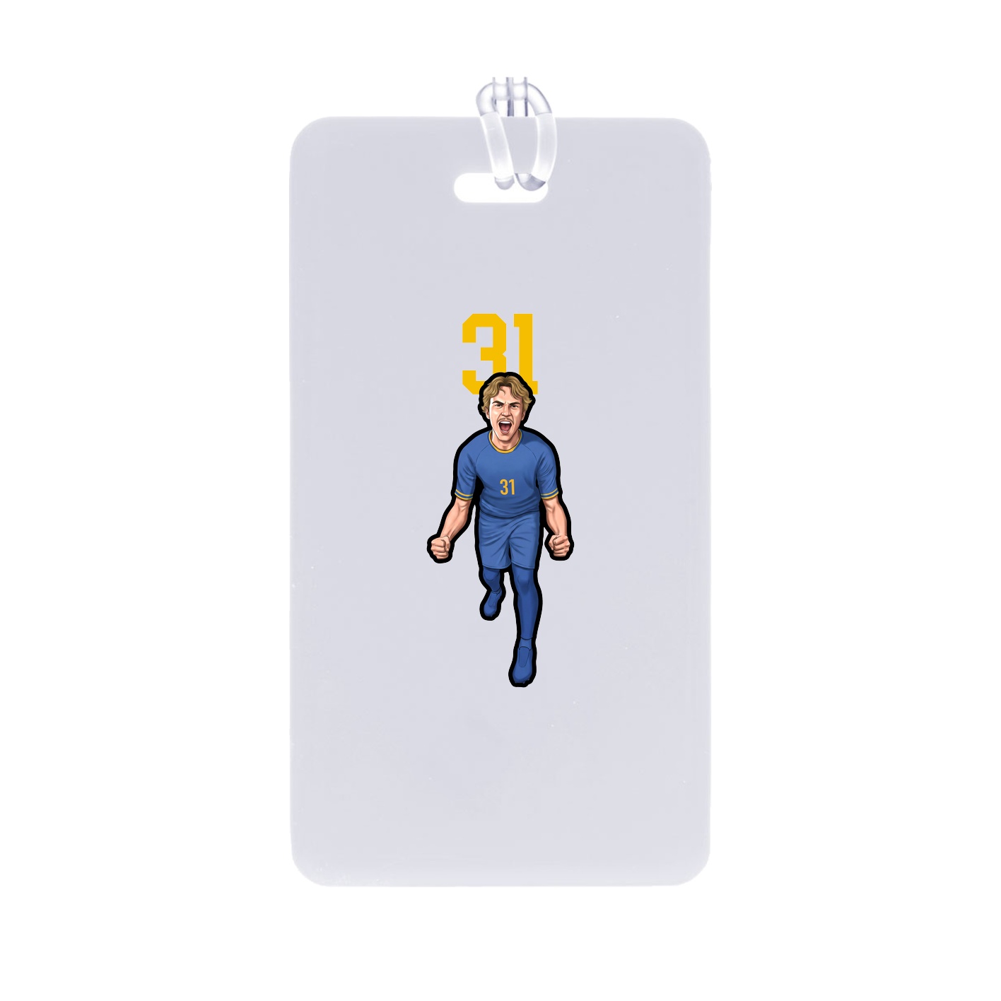 Bag Tag — Number Top in Classic