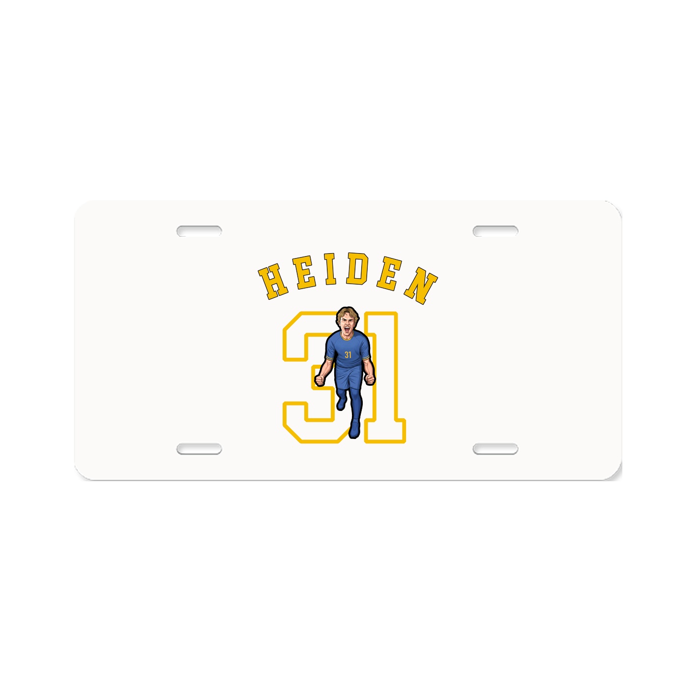 License Plate — Shirsey Arch in Classic
