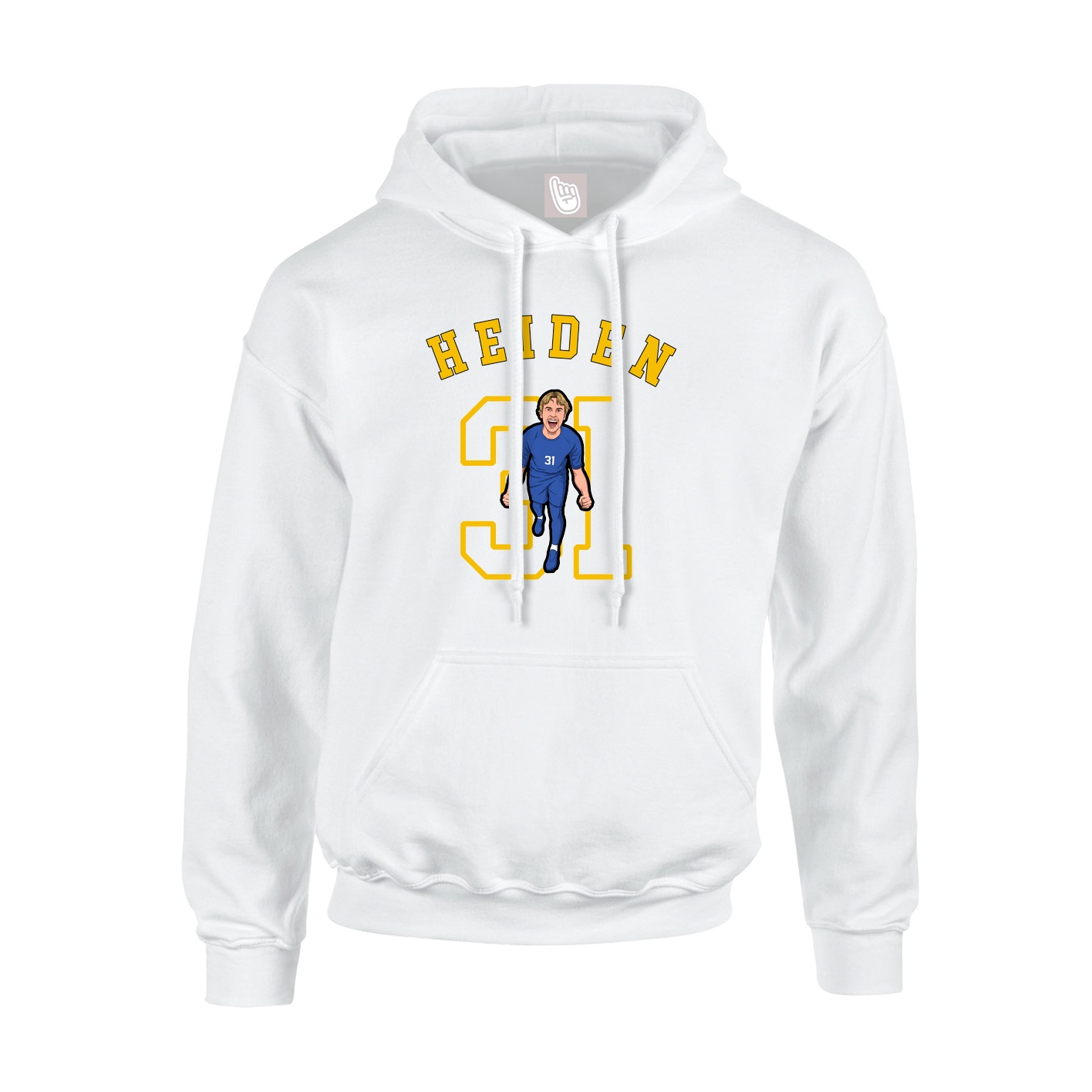 Hoodie — Shirsey Arch in White