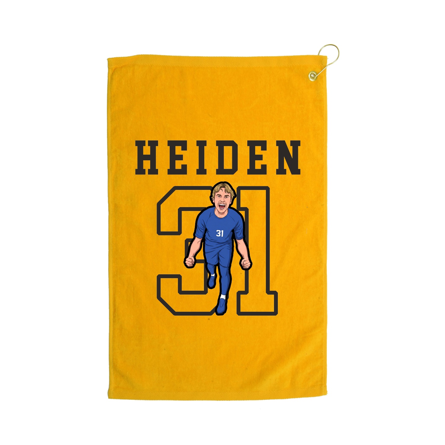 Golf Towel — Shirsey in Gold