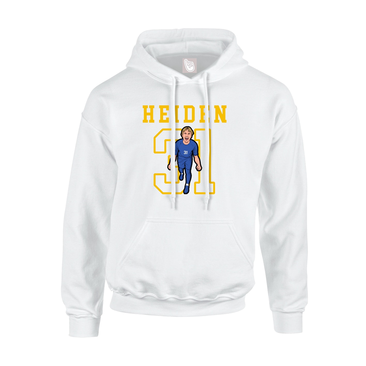 Youth Hoodie — Shirsey in White