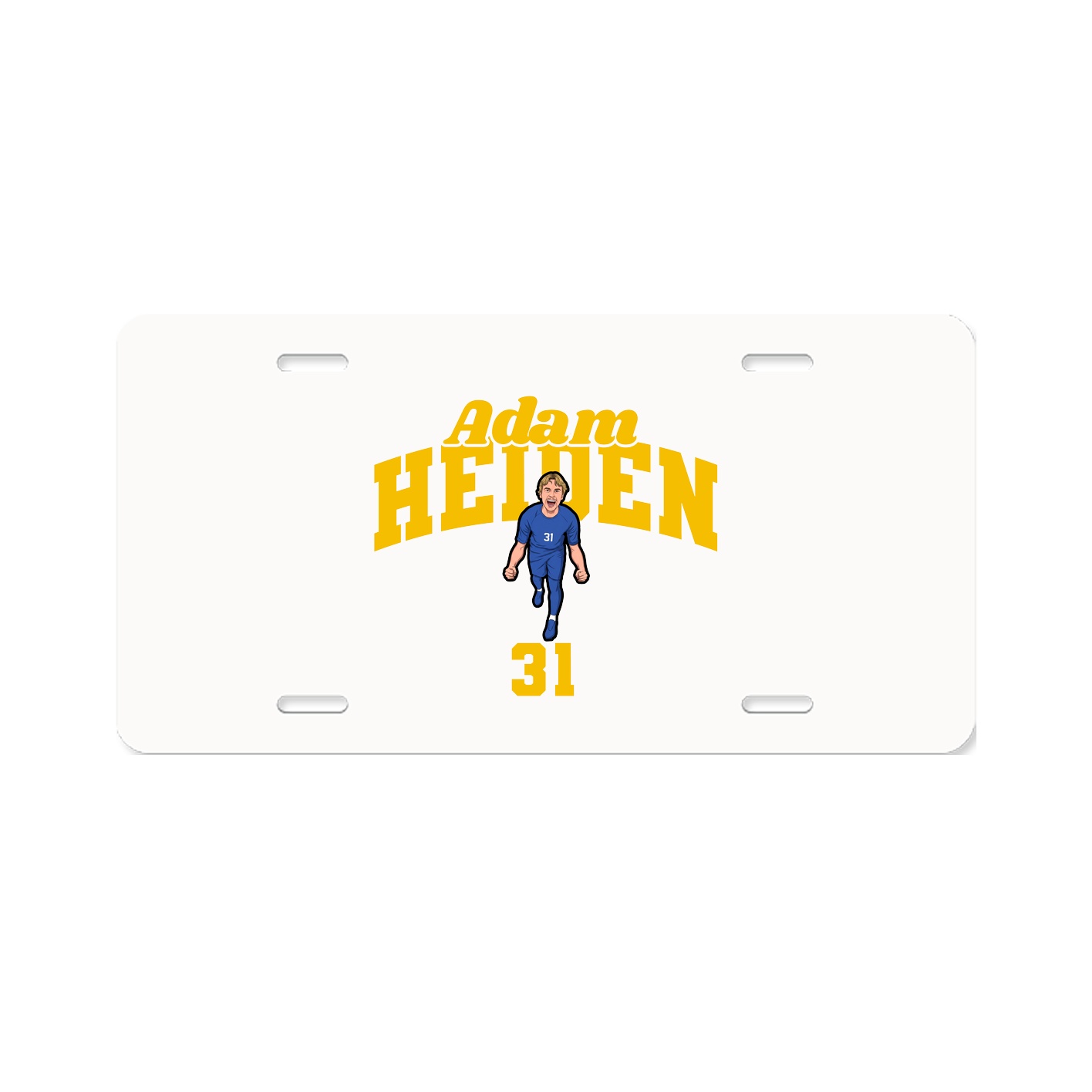 License Plate — Signature Arch in Classic