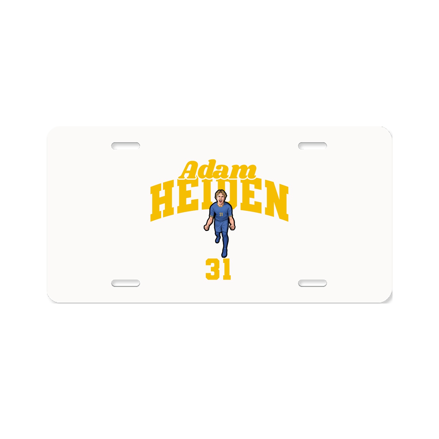 License Plate — Signature Arch in Classic