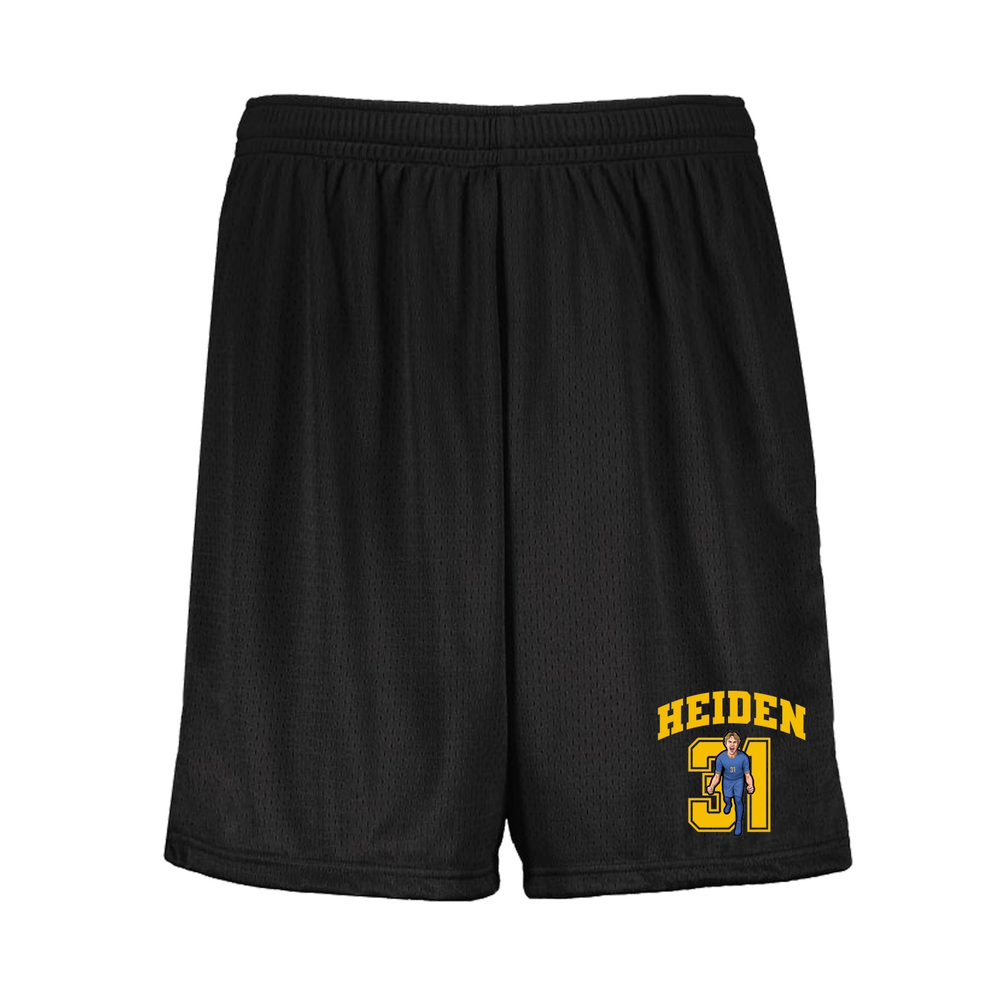 Shorts — Number in Black