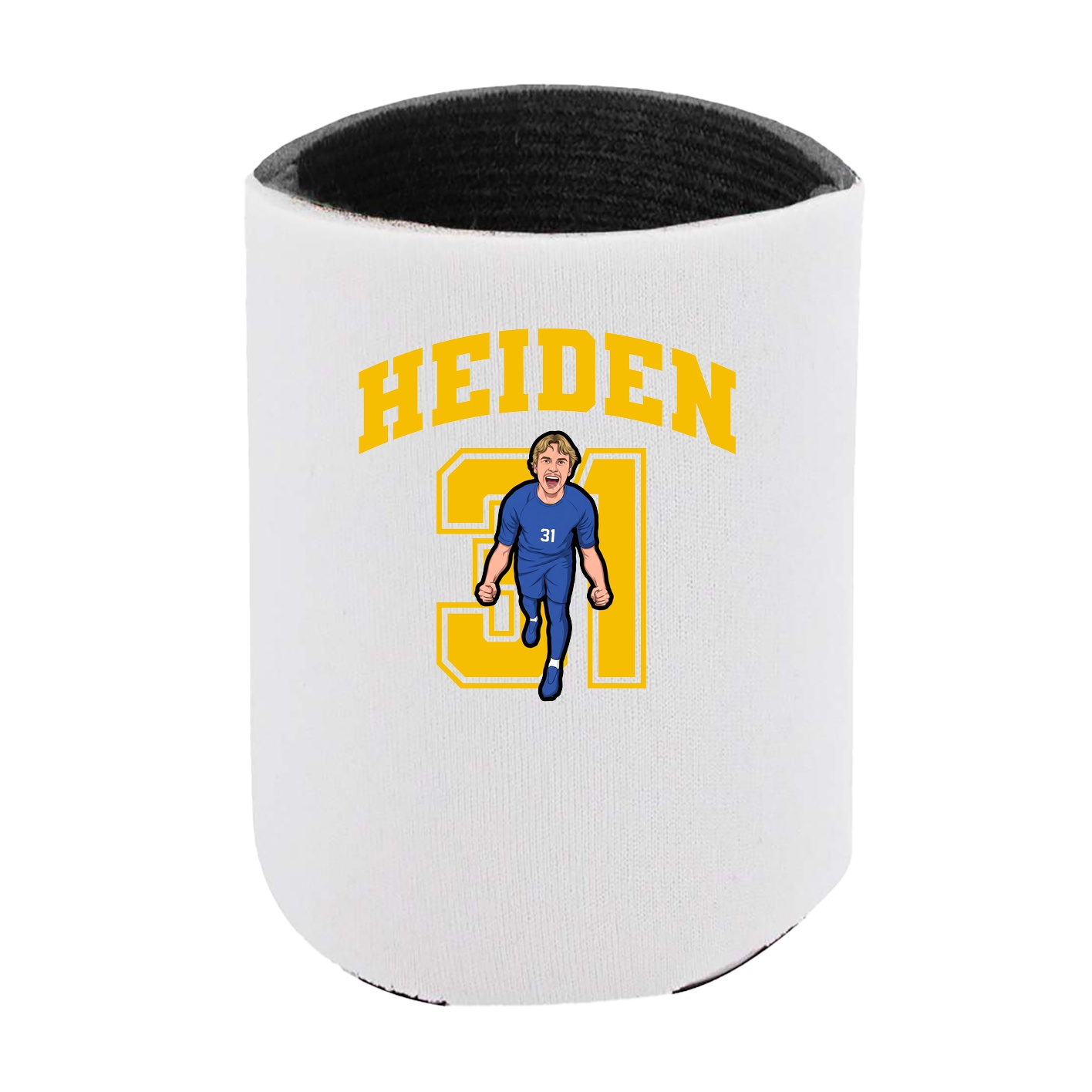 Can Holder — Number in White