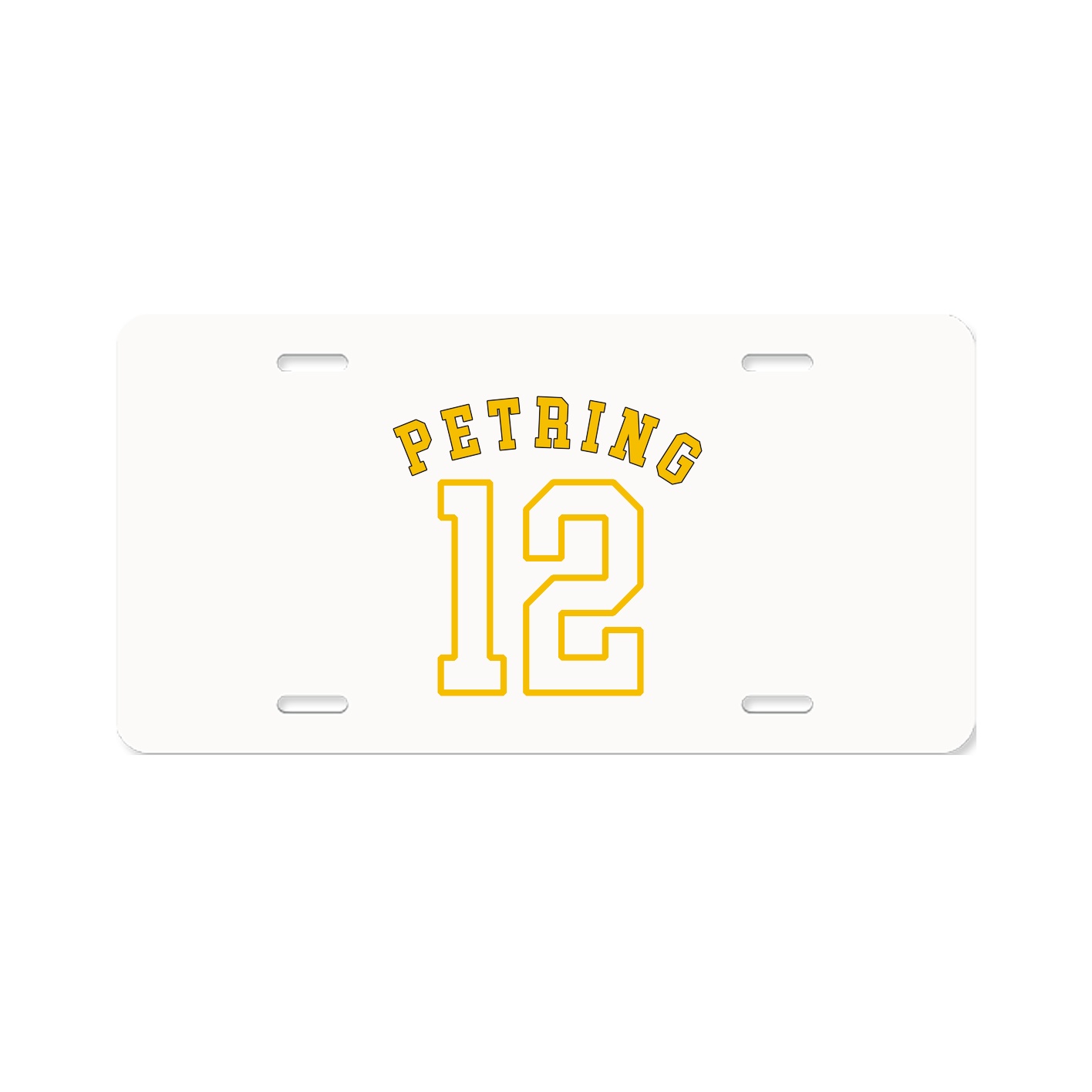 License Plate — Shirsey Arch in Classic