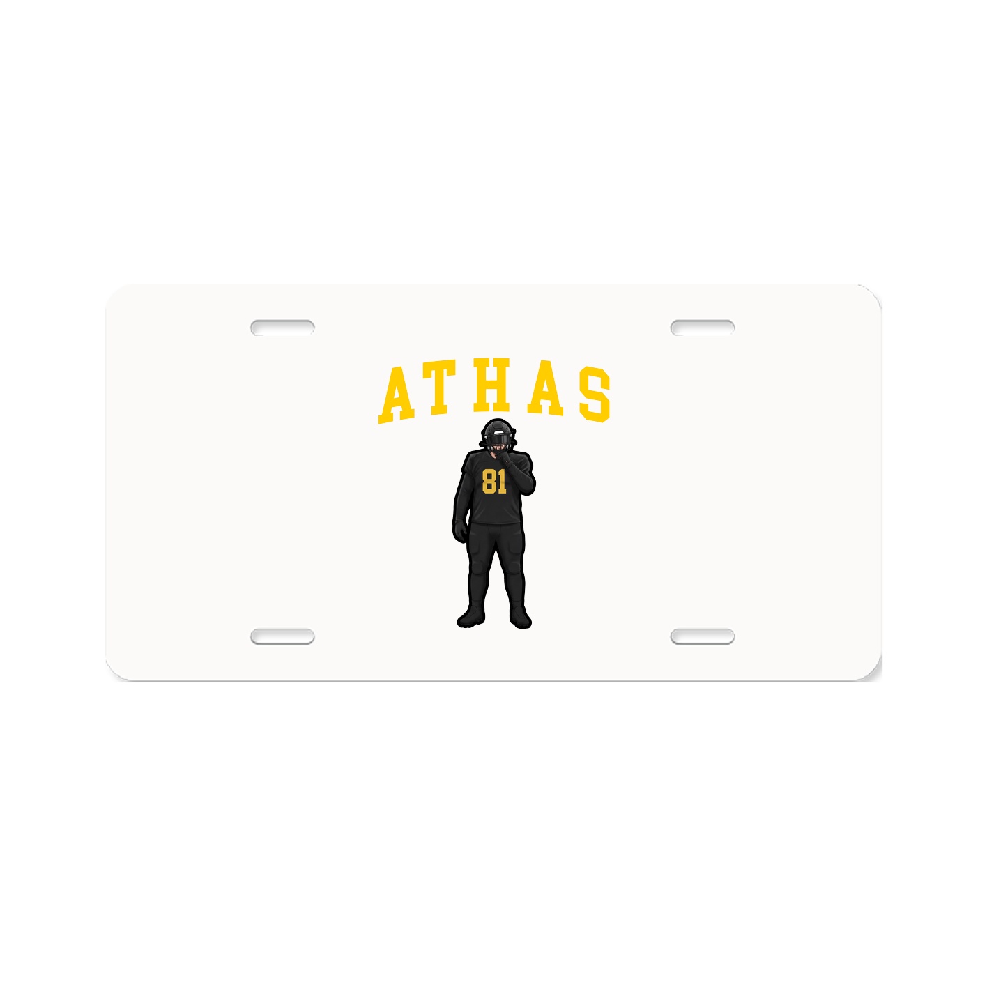 License Plate — Shirsey in Classic