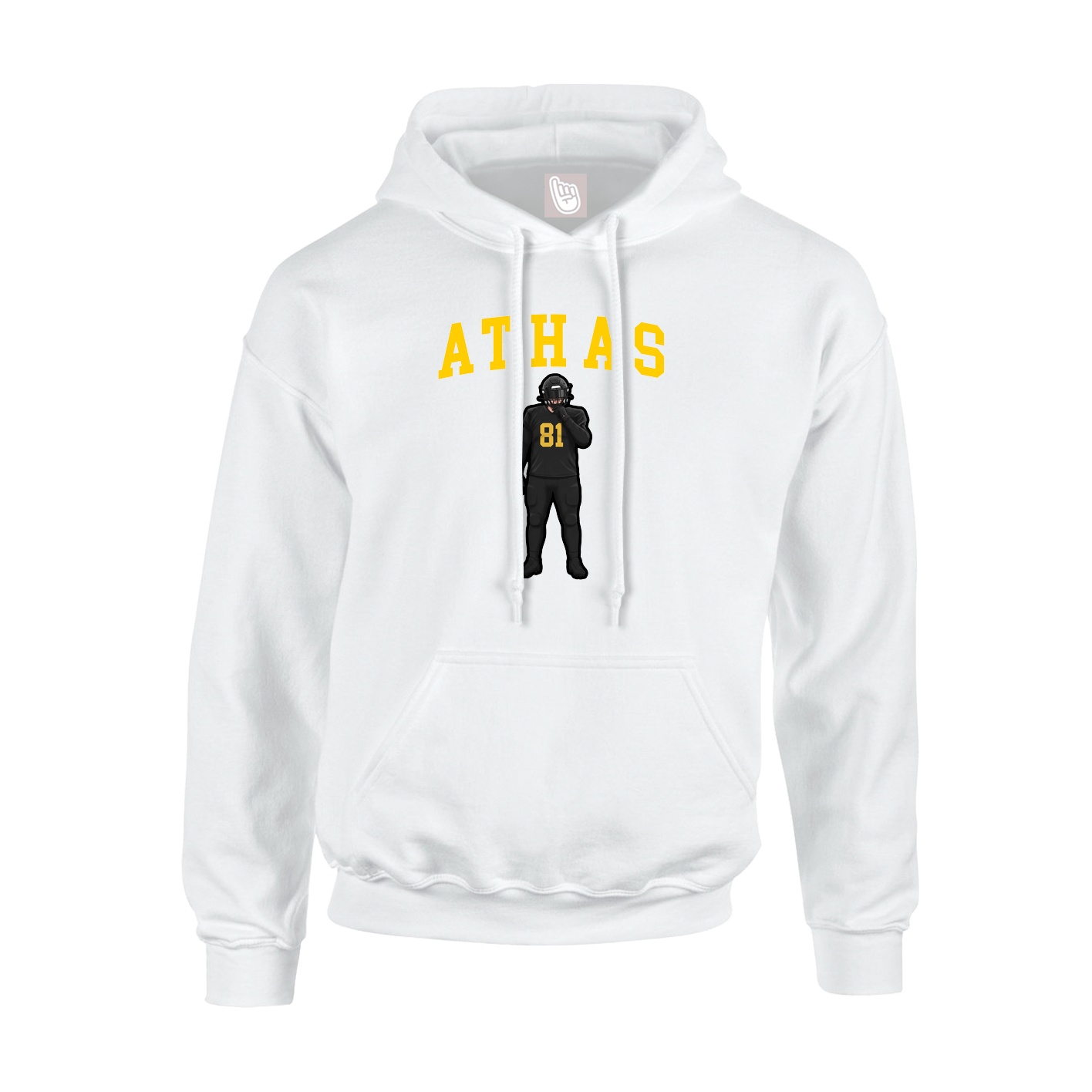 Youth Hoodie — Shirsey in White