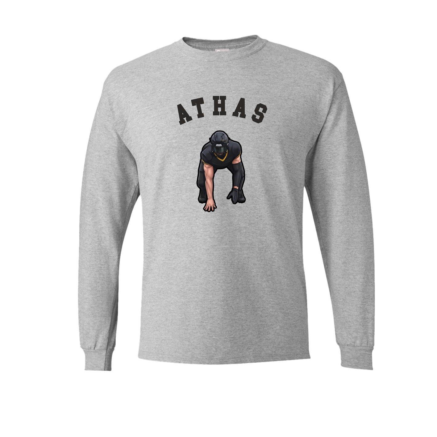 Long Sleeve Tee — Shirsey Arch in Grey