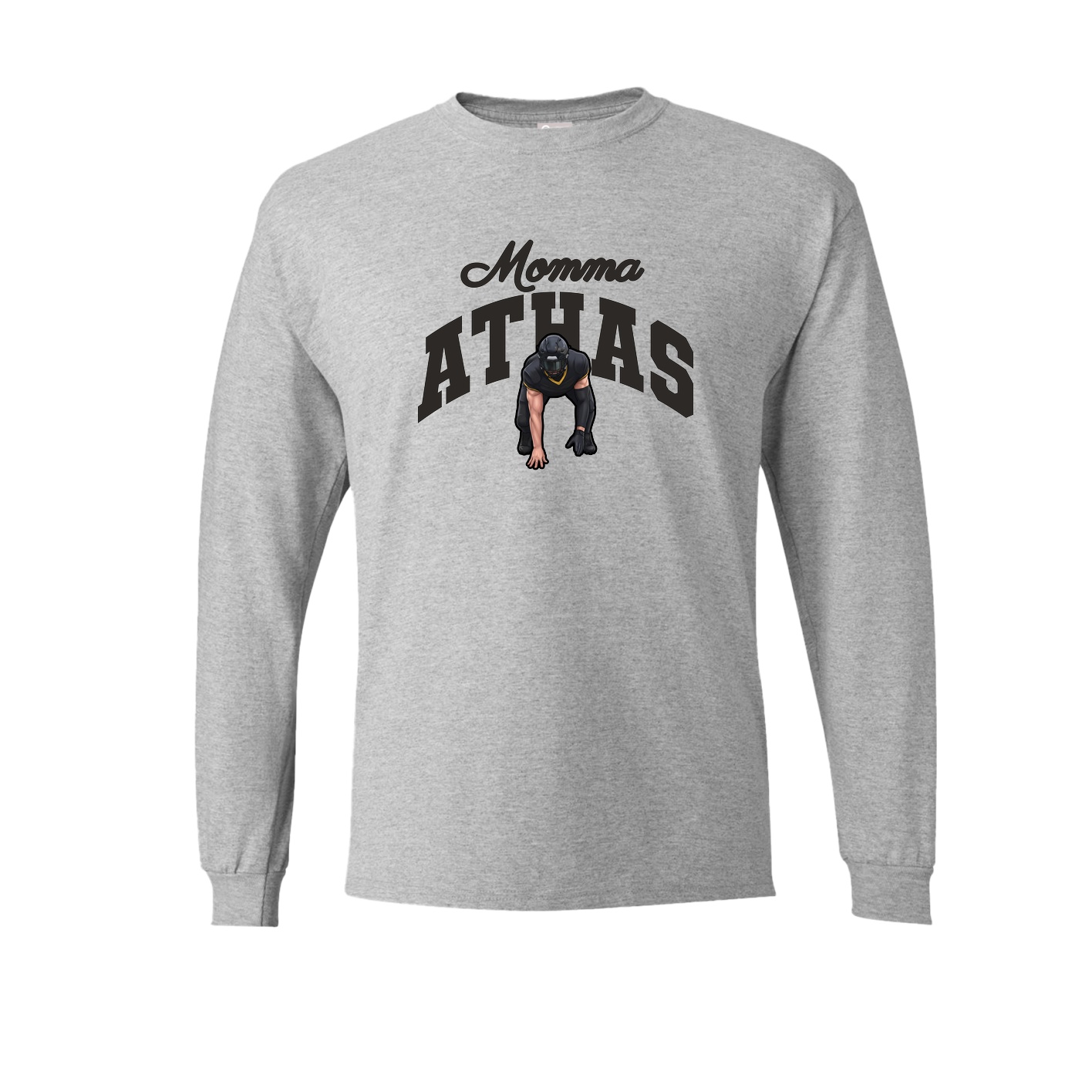 Long Sleeve Tee — Mothers Day Arch in Grey