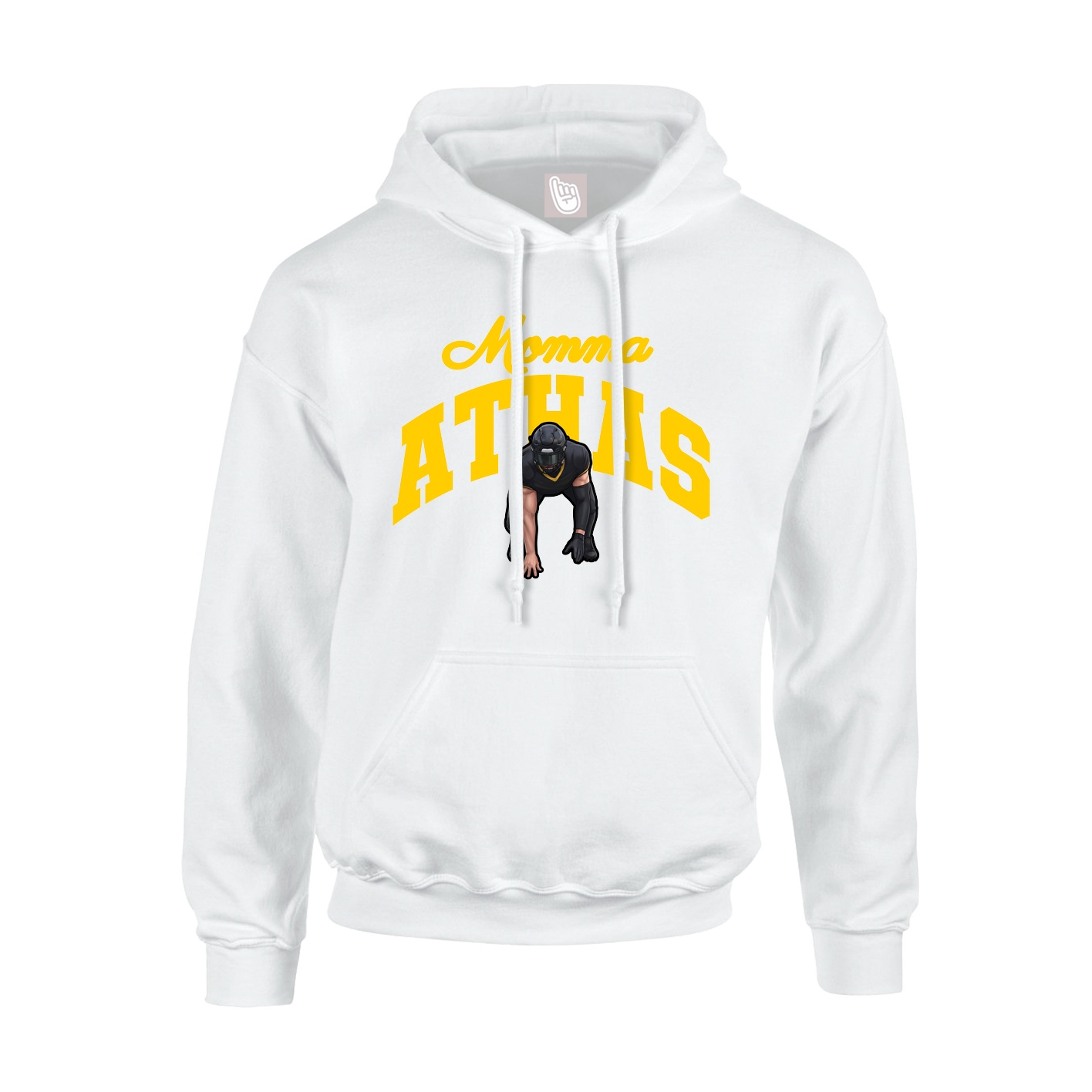 Hoodie — Mothers Day Arch in White
