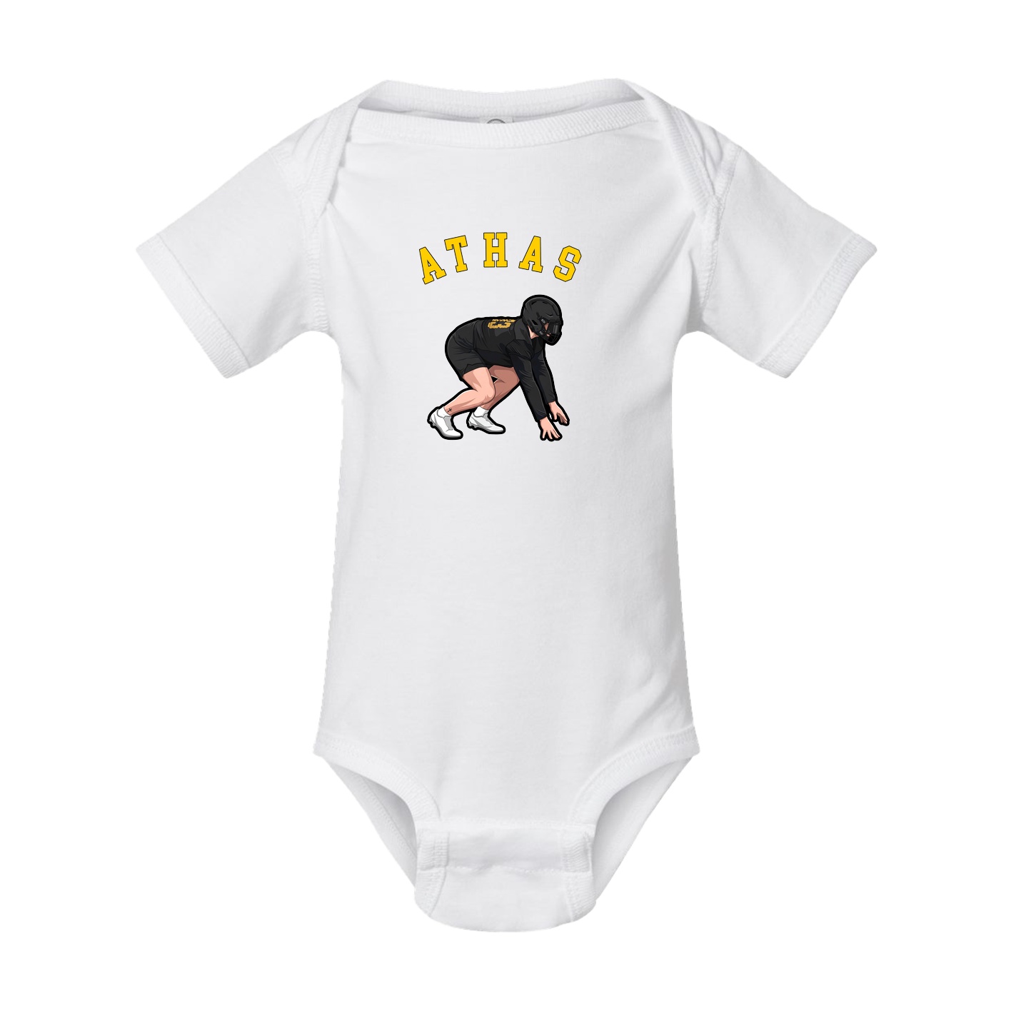 Baby Onesie — Shirsey Arch in White