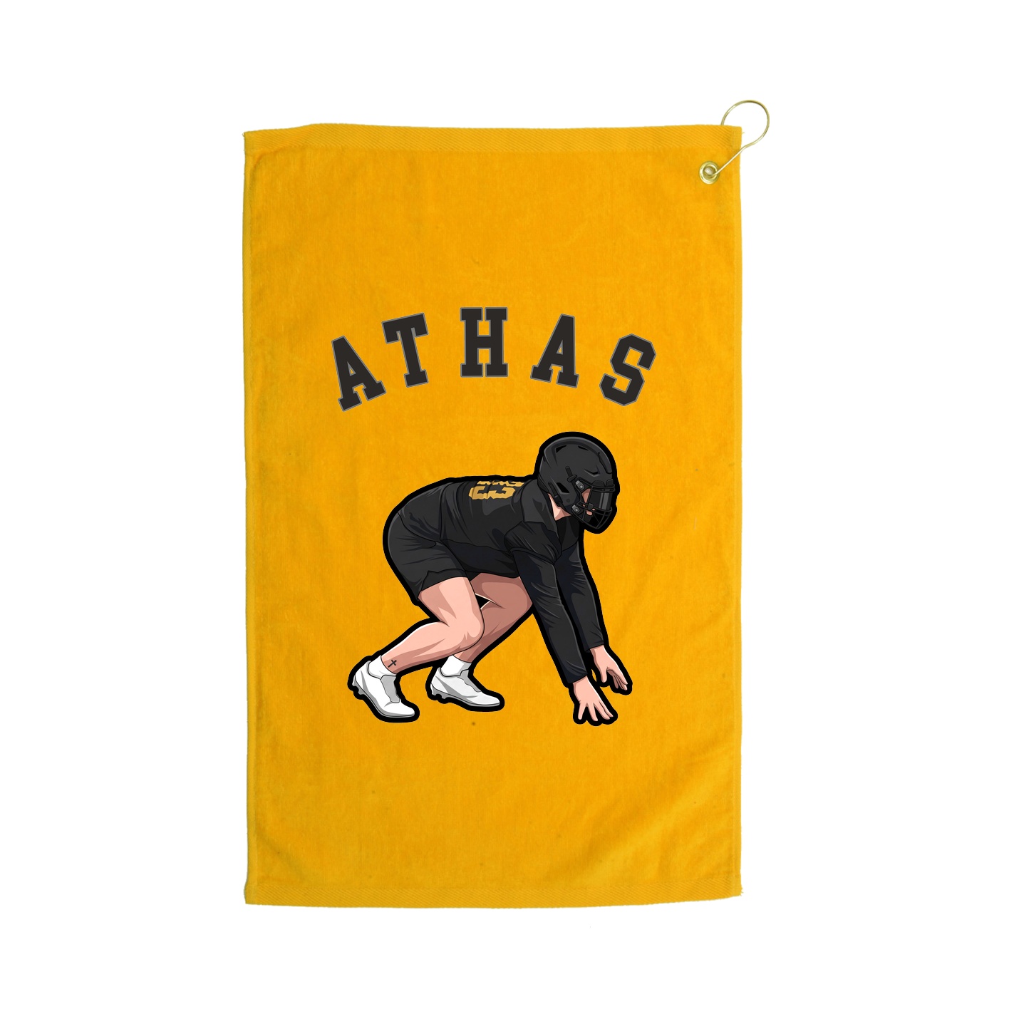 Golf Towel — Shirsey Arch in Gold