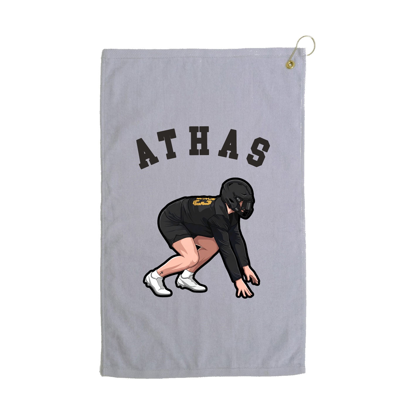 Golf Towel — Shirsey Arch in Grey