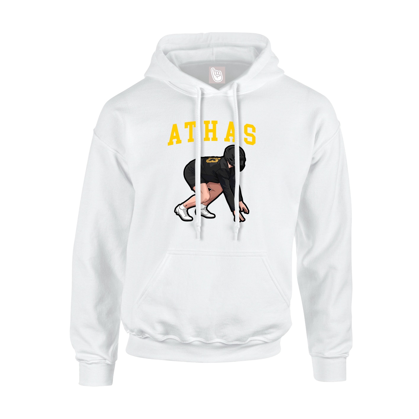 Youth Hoodie — Shirsey in White