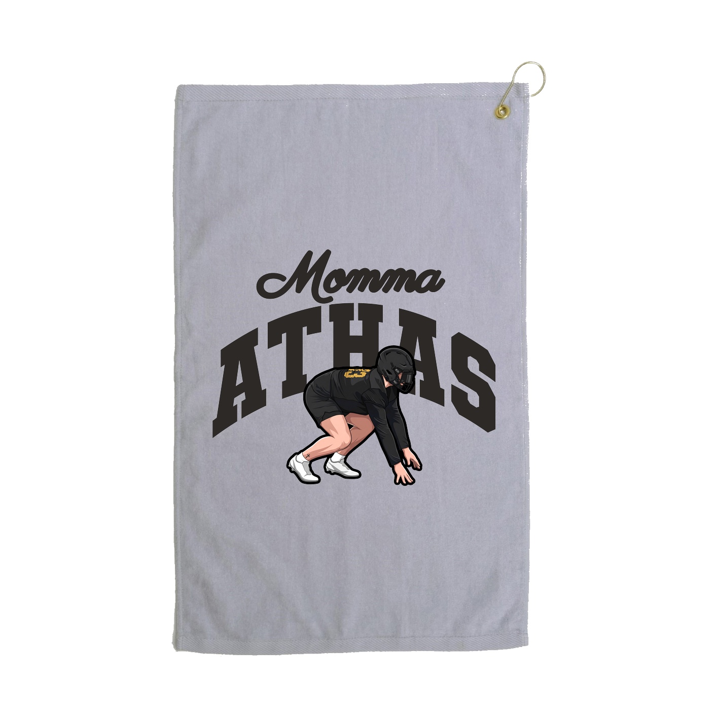Golf Towel — Mothers Day Arch in Grey