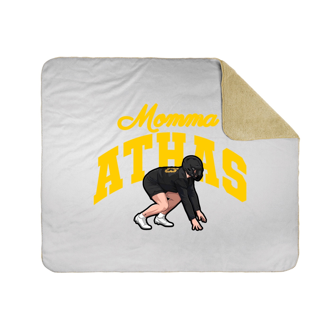 Throw Blanket — Mothers Day Arch in White