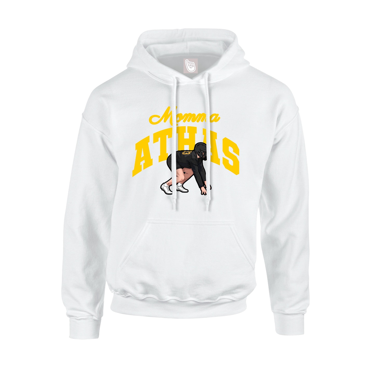 Hoodie — Mothers Day Arch in White