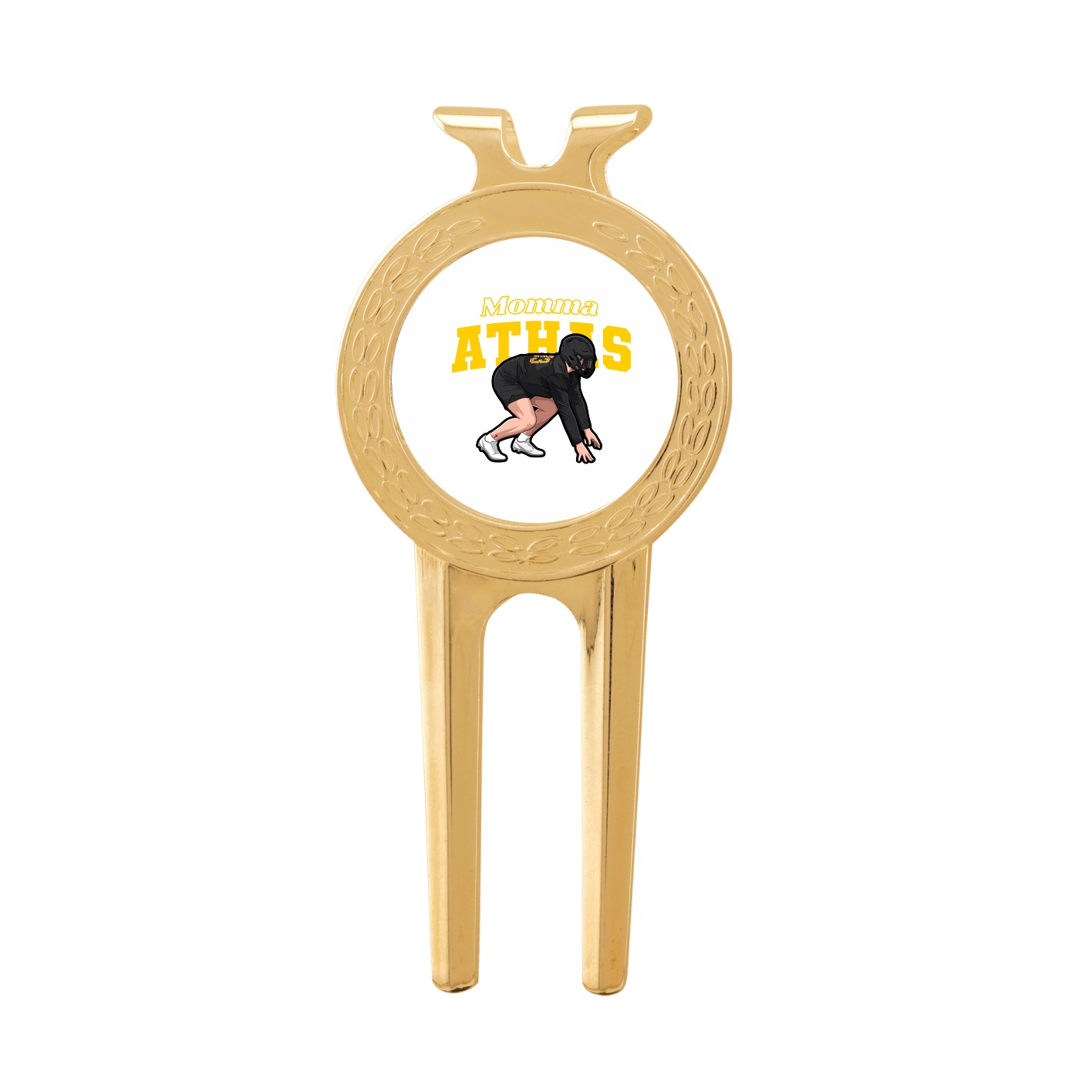 Divot Tool with Ball Marker — Mothers Day Block in Classic