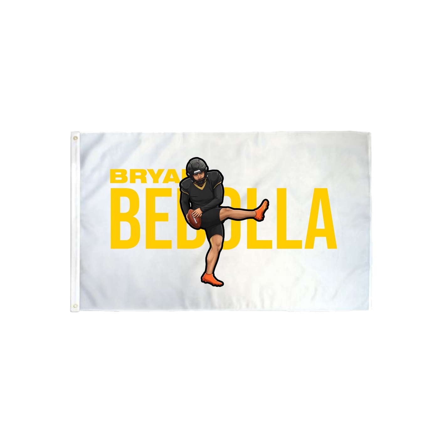3x5 Flag — Player Name in Classic