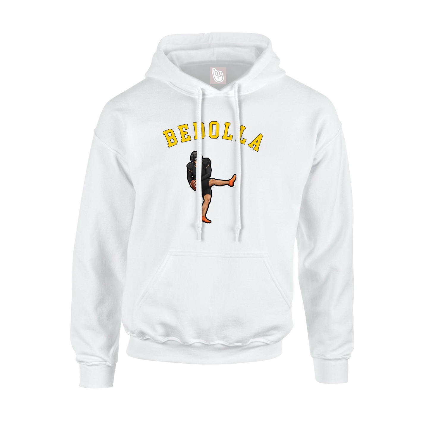 Hoodie — Shirsey Arch in White