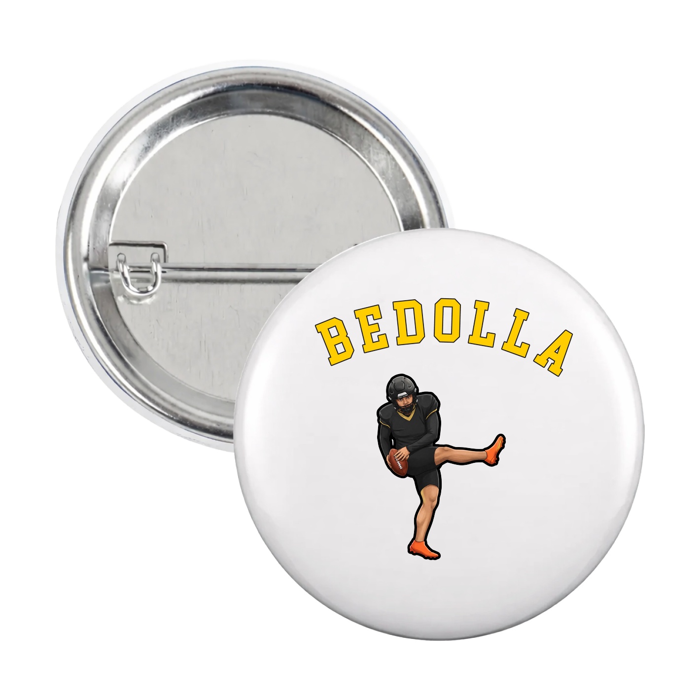 Game Day Button — Shirsey Arch in White
