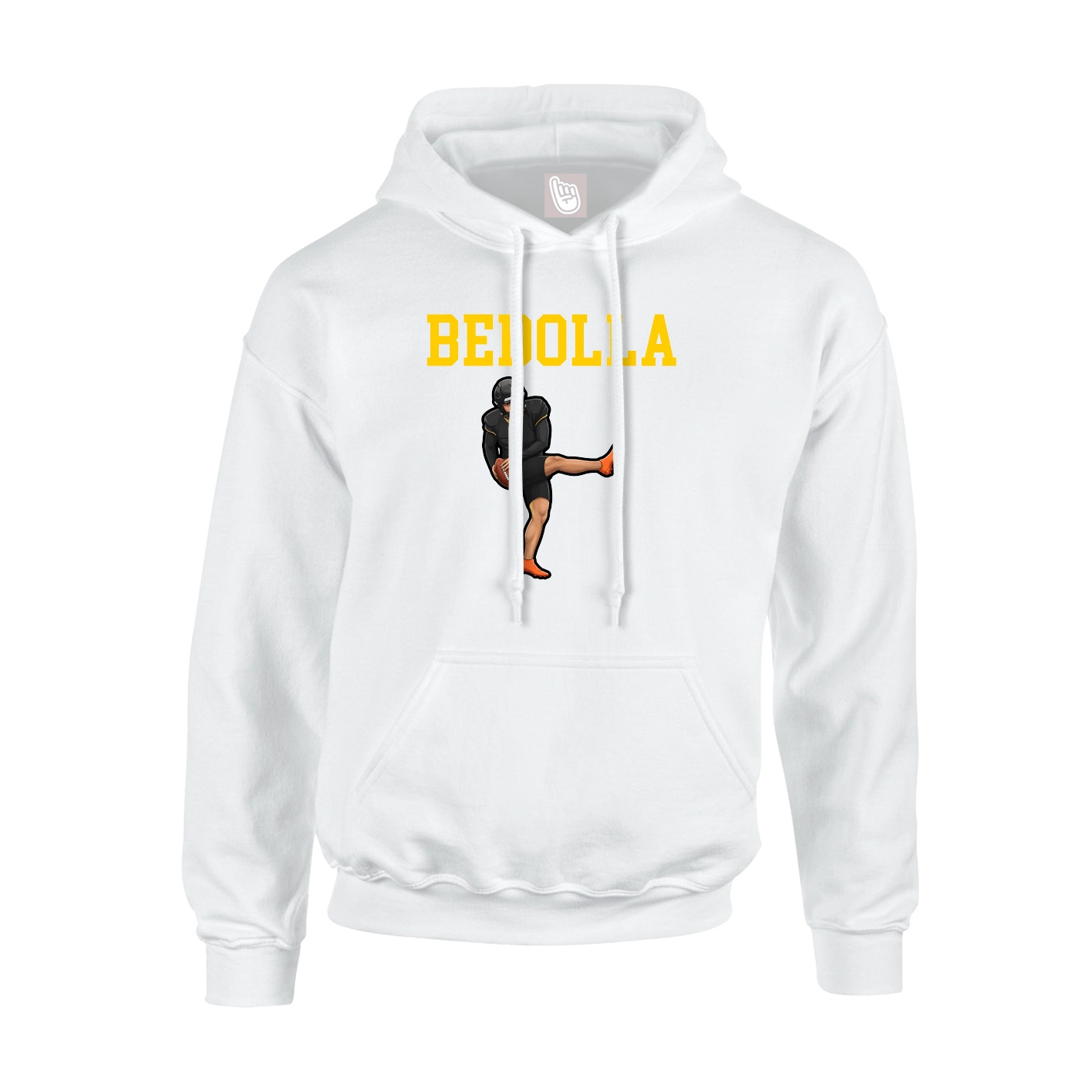 Youth Hoodie — Shirsey in White