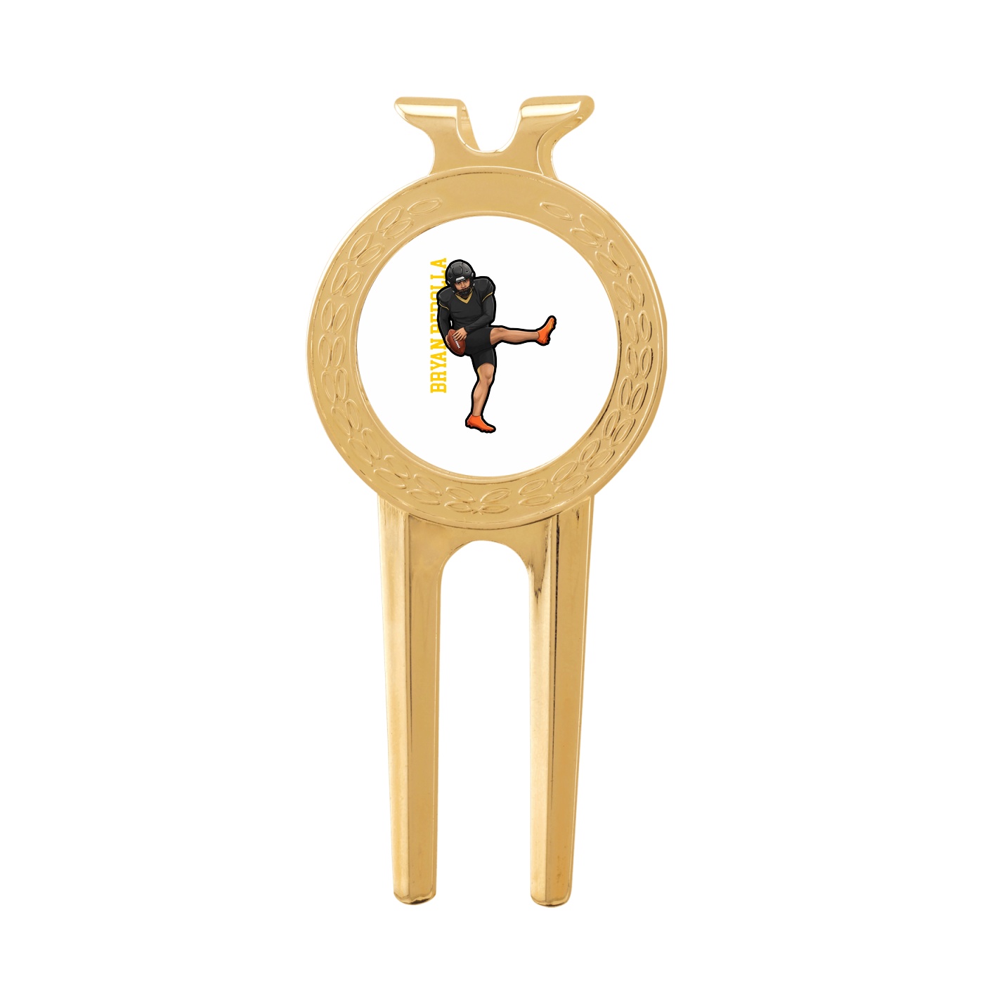 Divot Tool with Ball Marker — Name Vertical in Classic