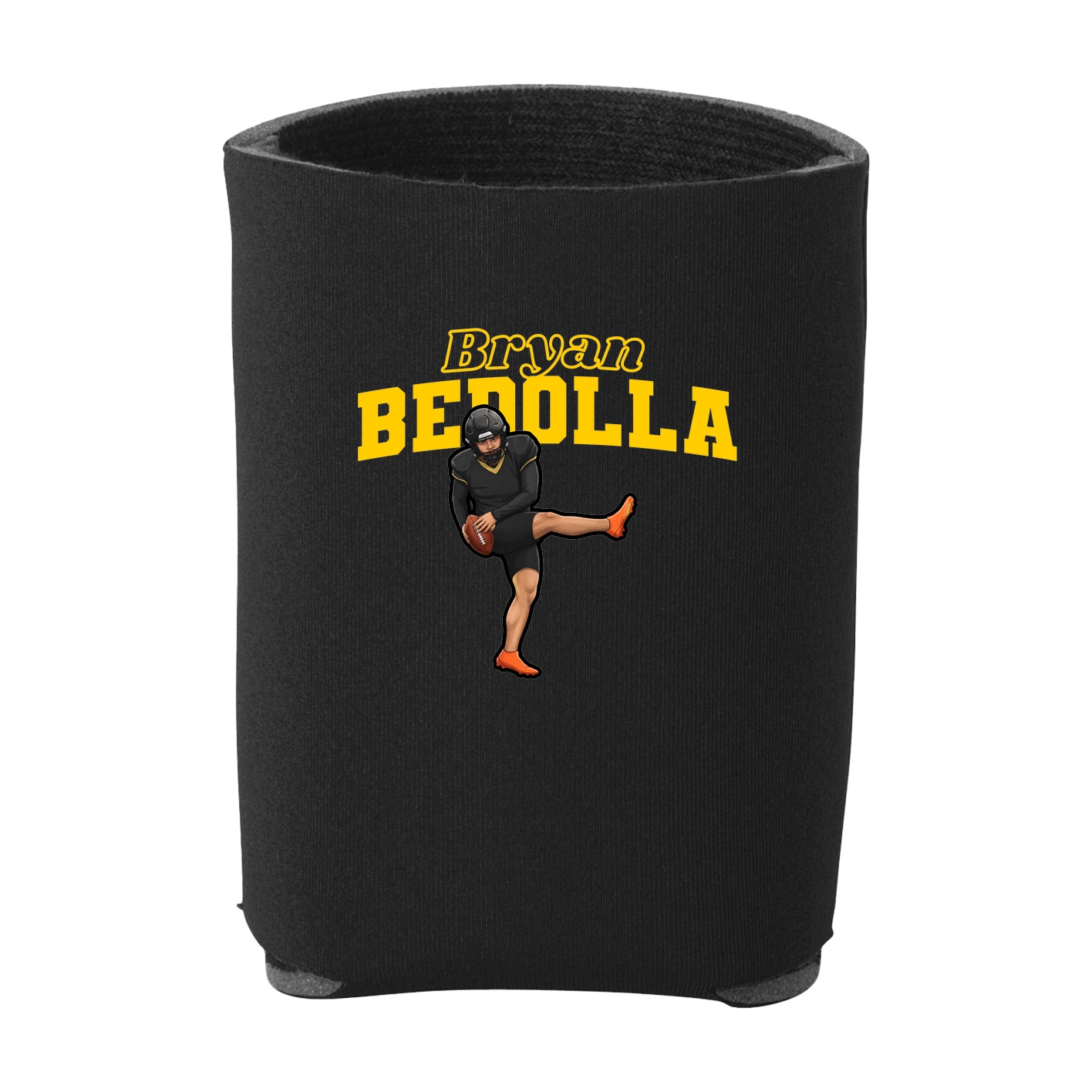 Can Holder — Name Arch in Black